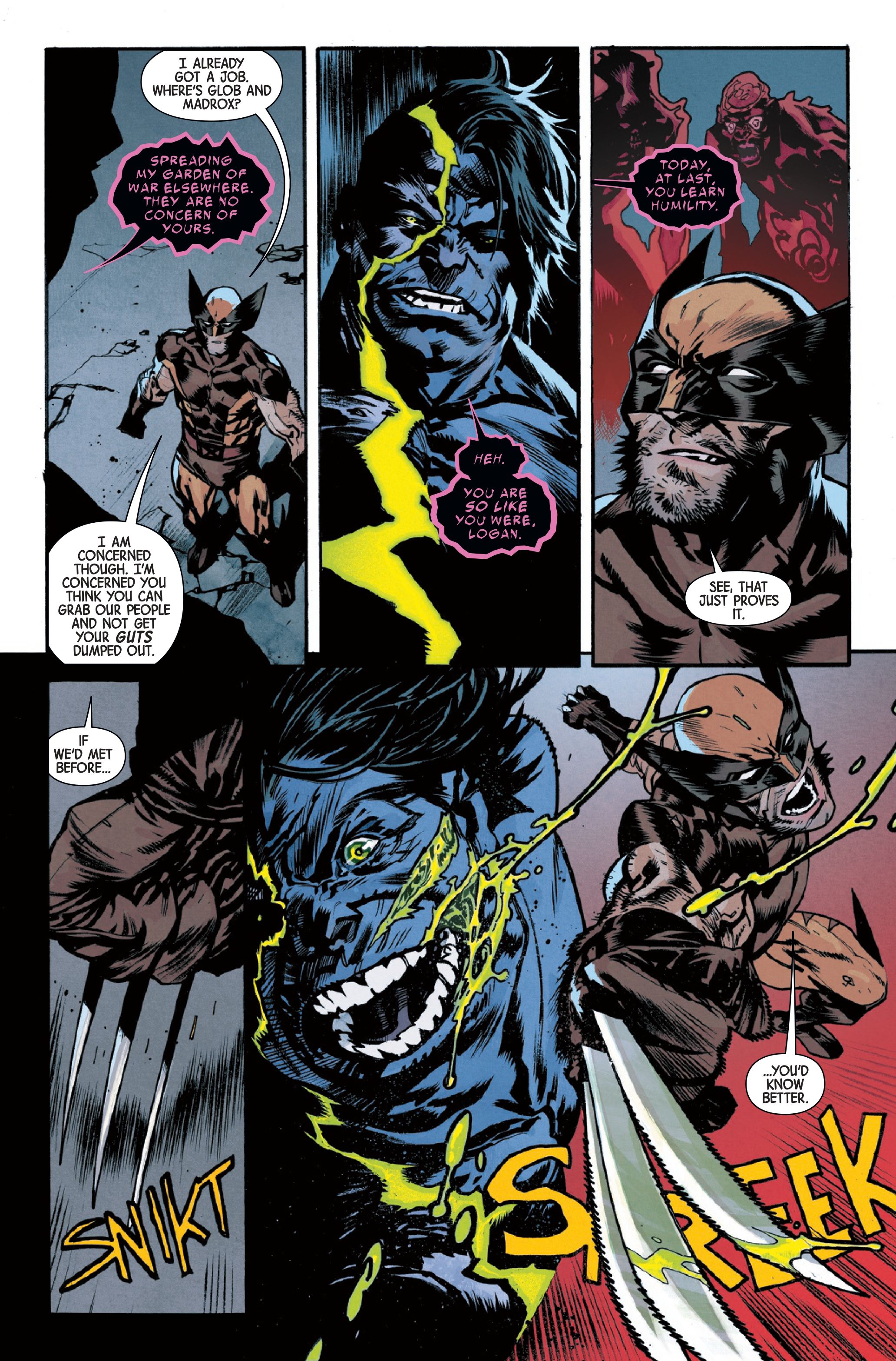 Wolverine Fights the Hulk for the Fate of the Planet