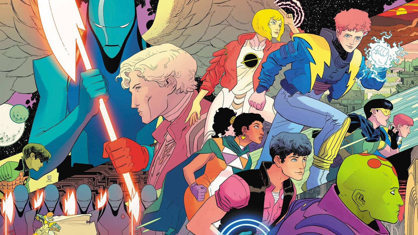 The Legion of Super-Heroes Officially Begins a Brand-New Era for DC