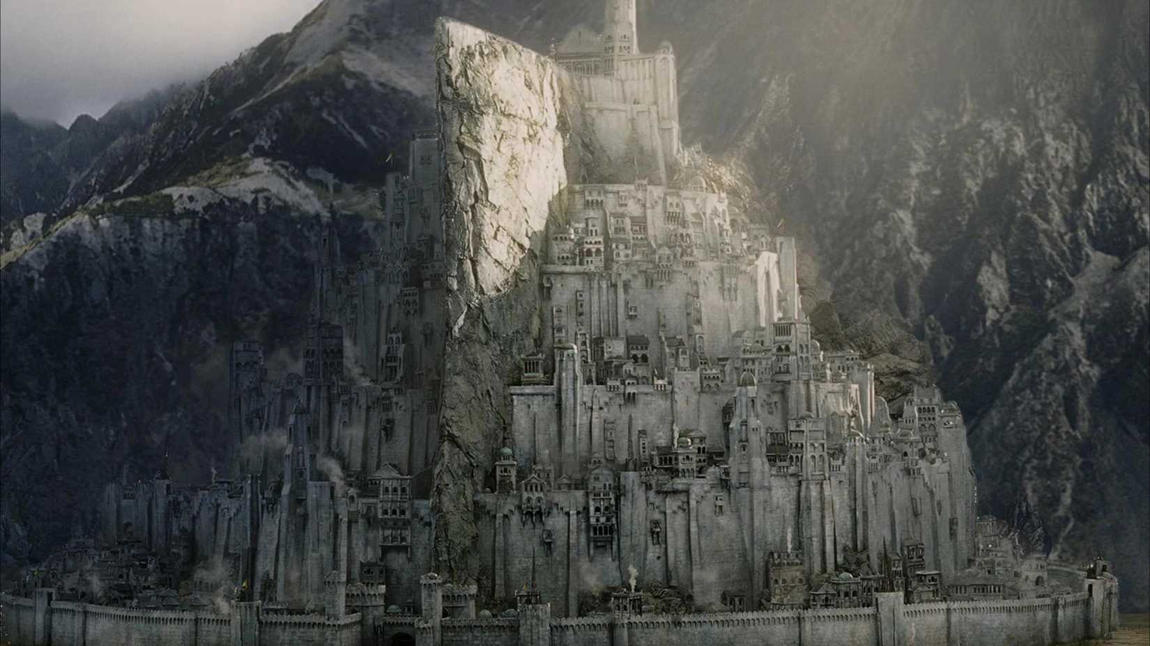 Minas Tirith in The Lord of the Rings