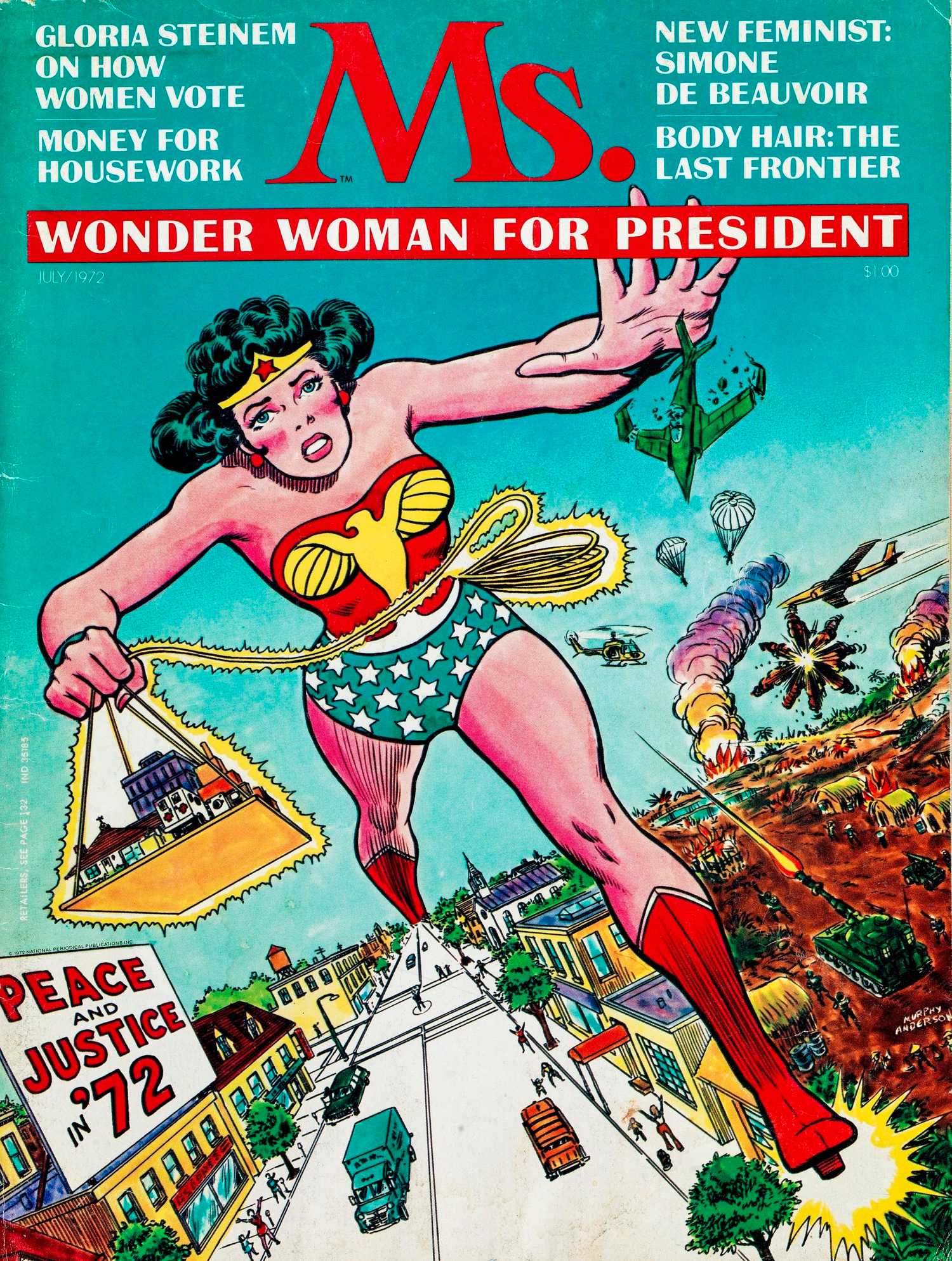 The cover of Ms. Magazine #1