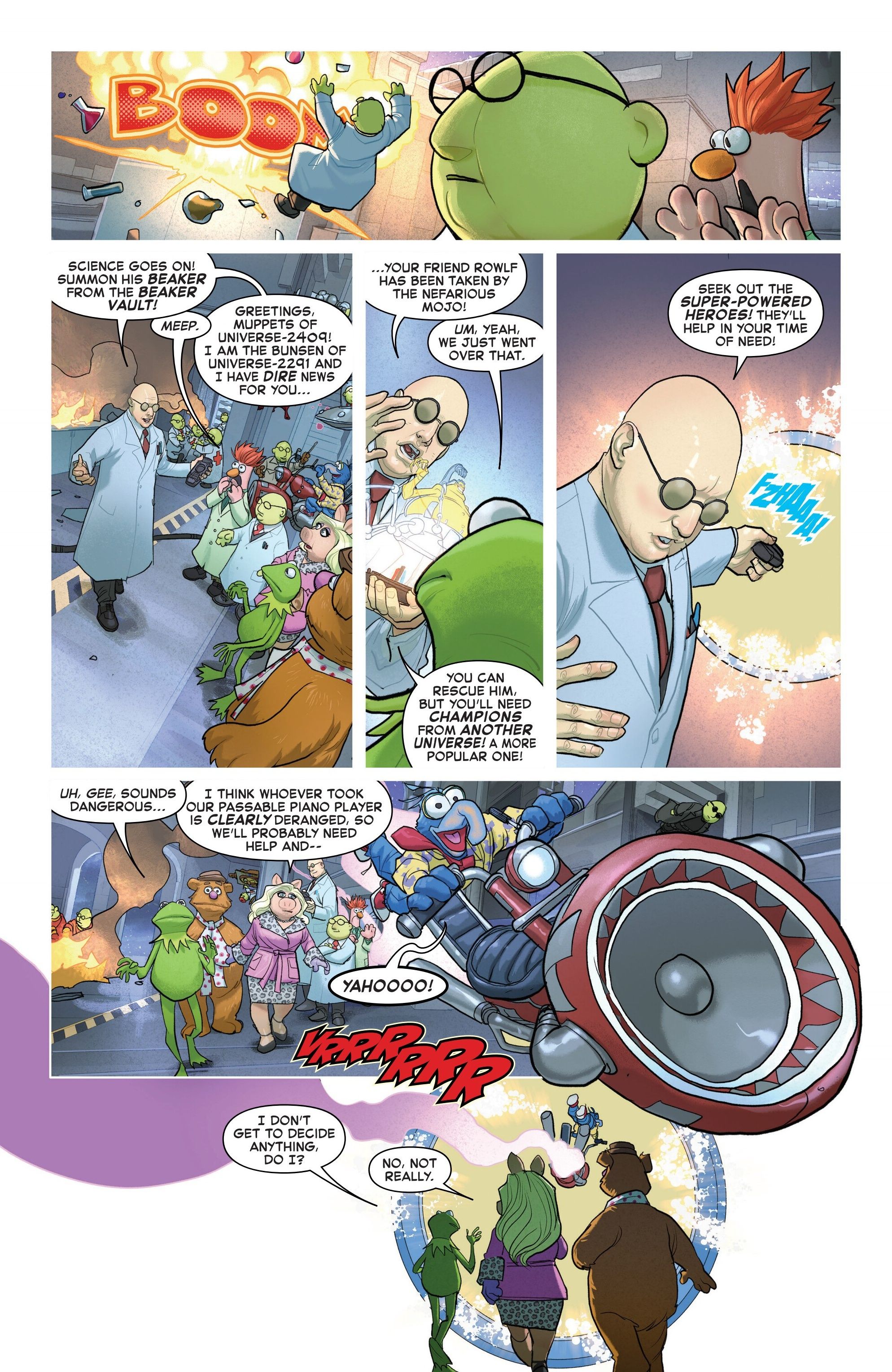 The Muppets' Official Marvel Debut is a Triumphant Delight