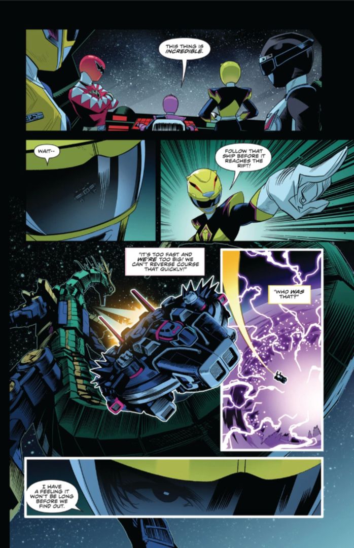 Heists and Horrors Take Center Stage In Power Rangers Unlimited #3