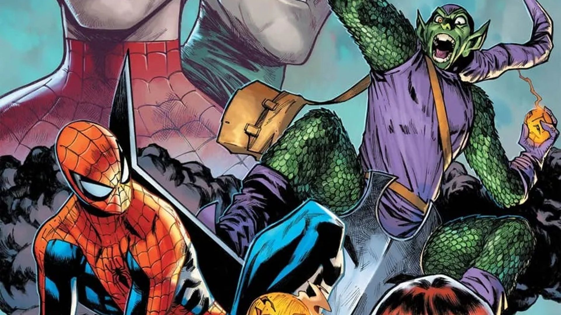 Spider-Man versus the Goblin