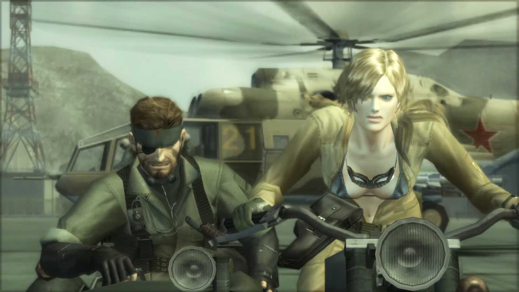 Solid Snake in Metal Gear Solid 3: Snake Eater PS2