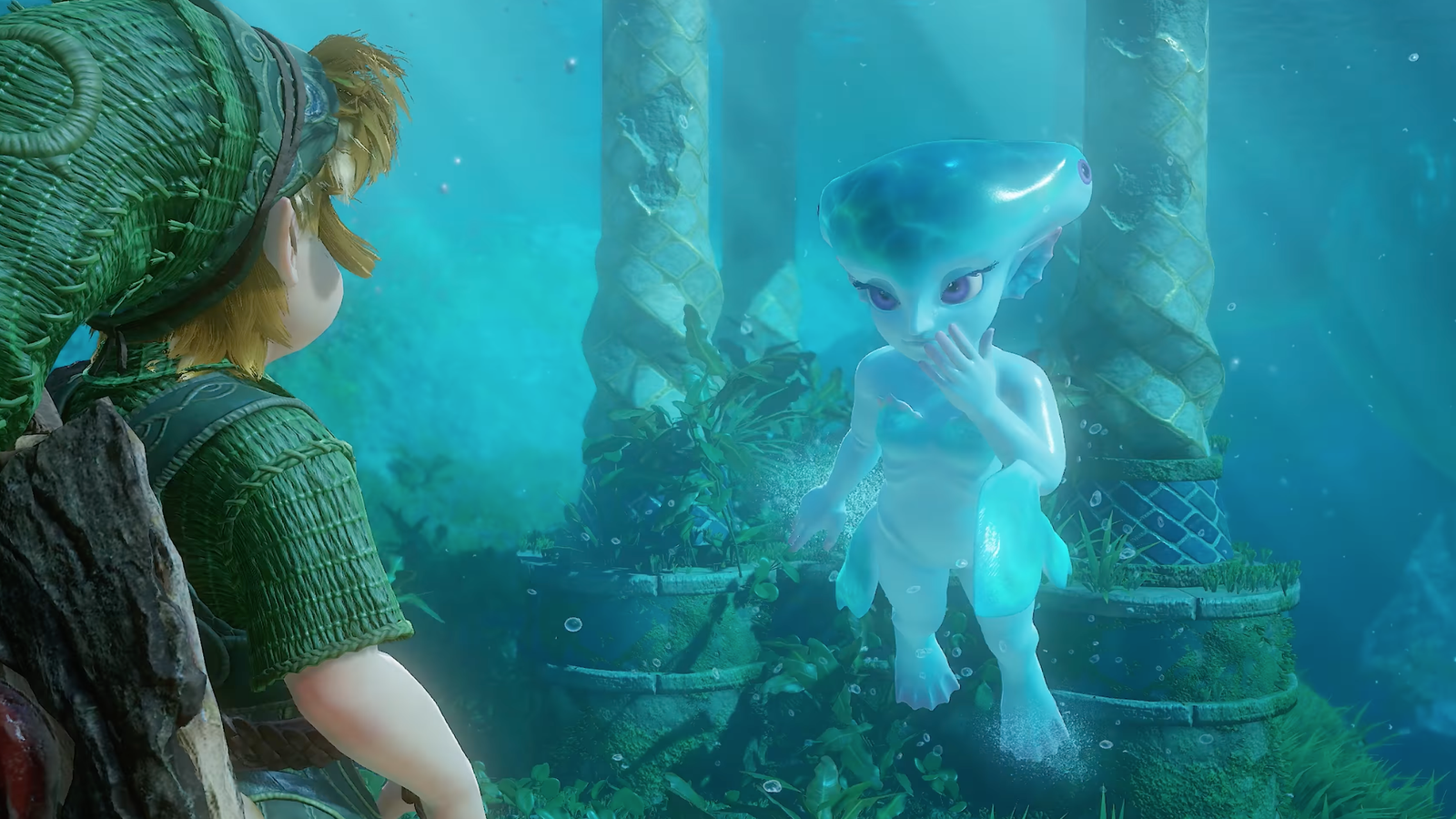 Princrss Ruto Zelda: Ocarina of Time Remake Shows Off Redesigned Zora’s Domain