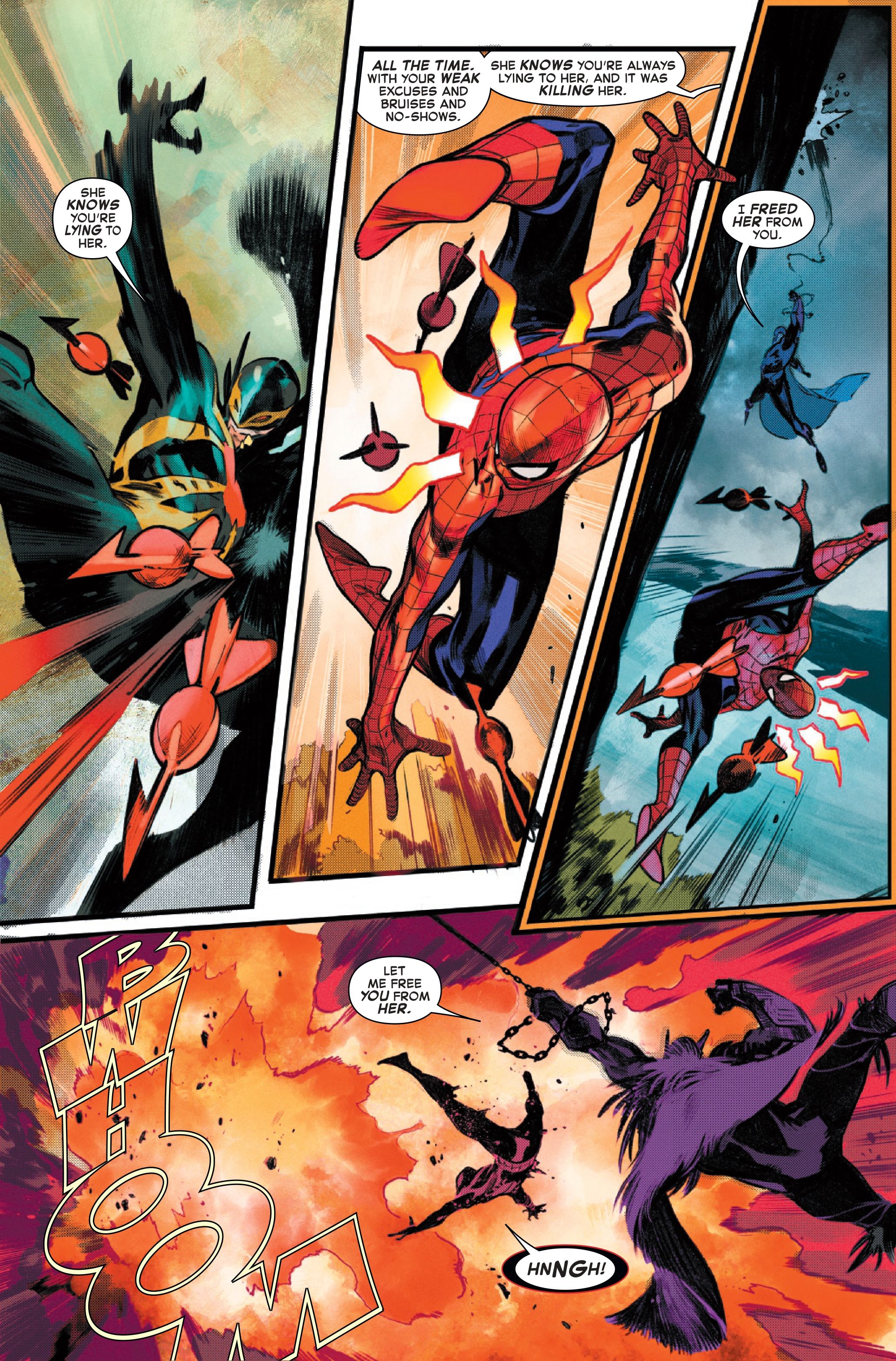 Spider-Man Fights Aunt May's Long-Lost Son For the Sake of Her Soul