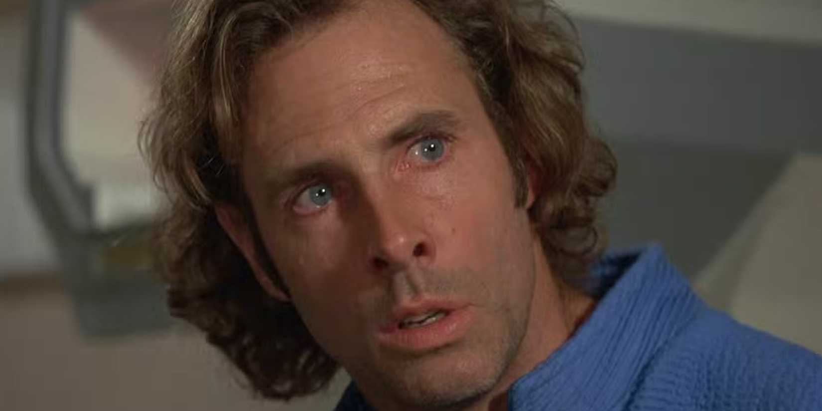 Bruce Dern as Freeman Lowell crying in Silent Running