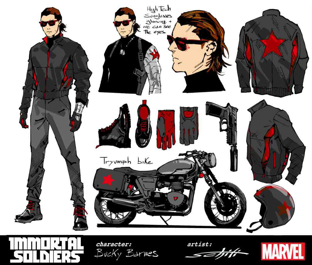 Lay Up Cover Panel Bucky Barnes Aura Farms As He Returns From The Dead in Must-See Marvel ...
