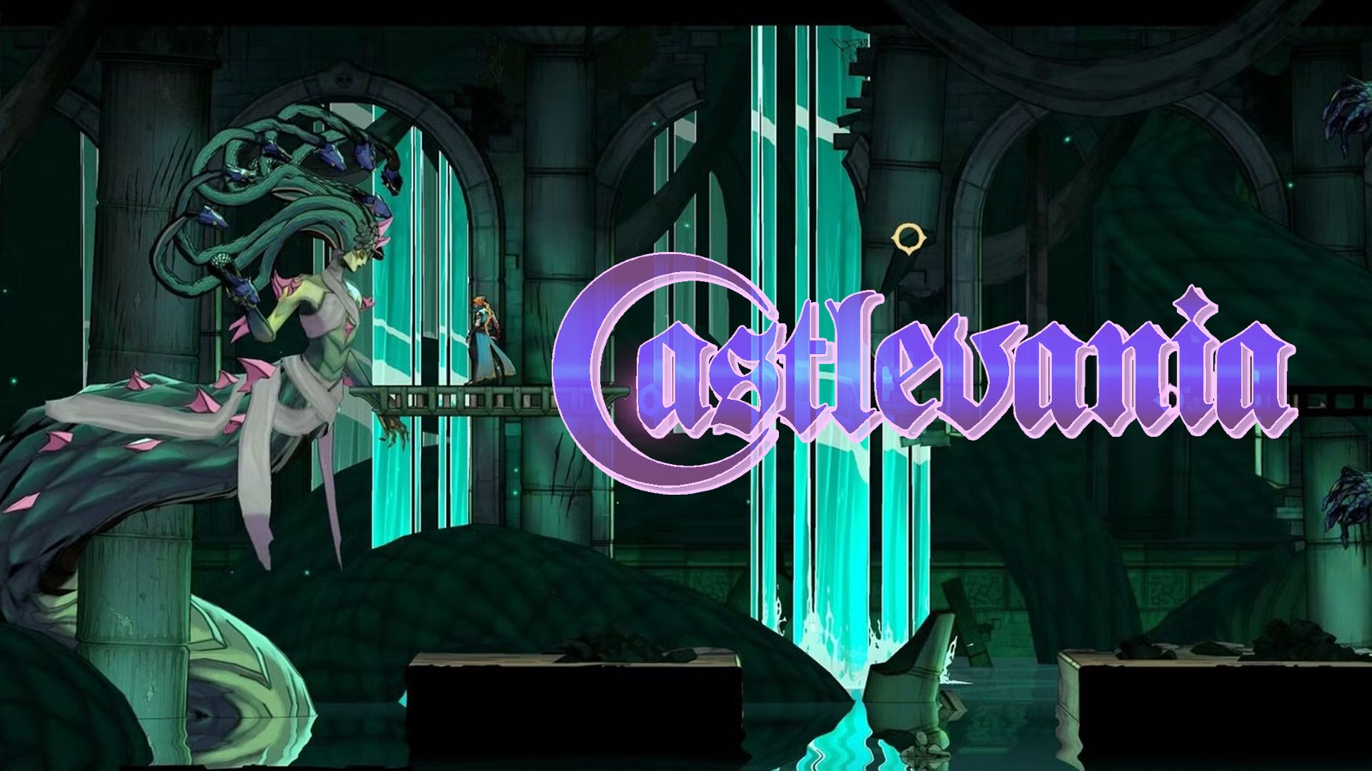 Castlevania Belmont's Curse Medusa battle