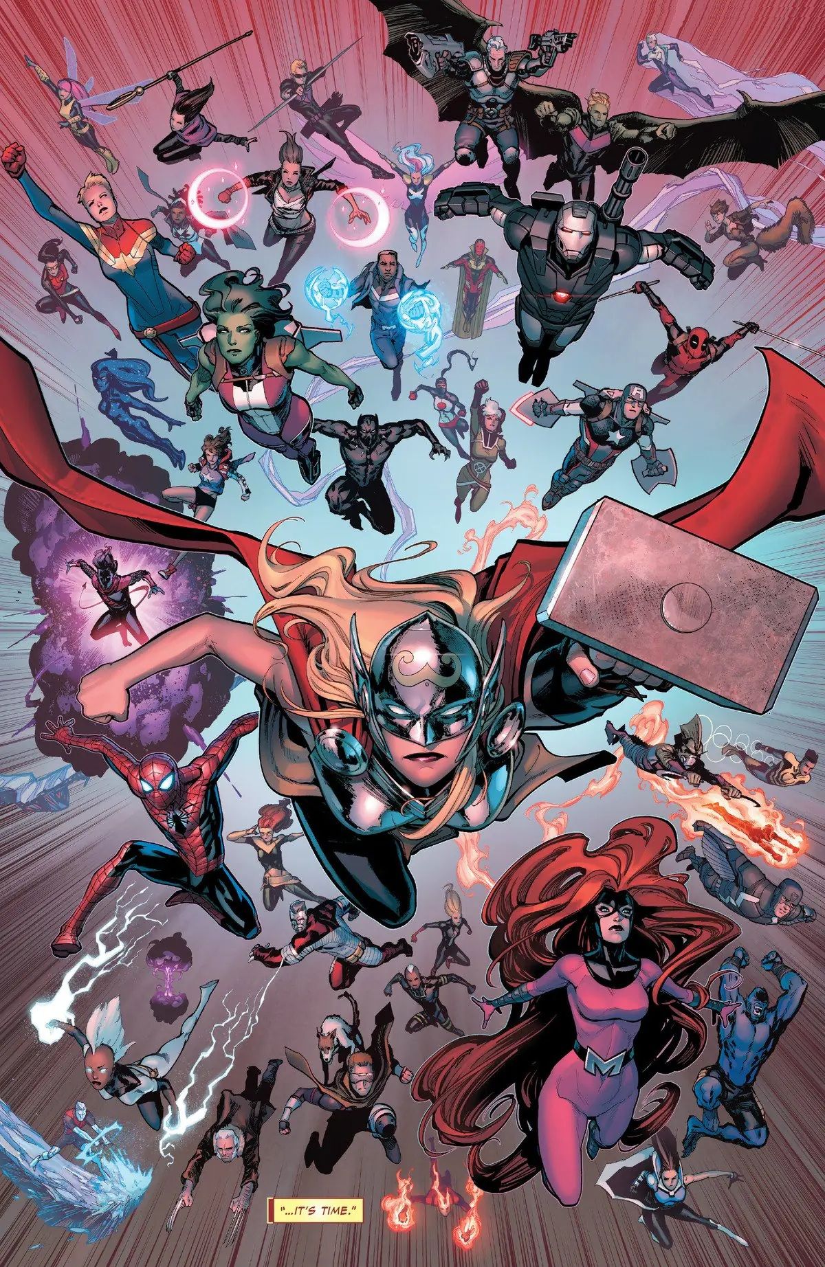The other heroes are here, too