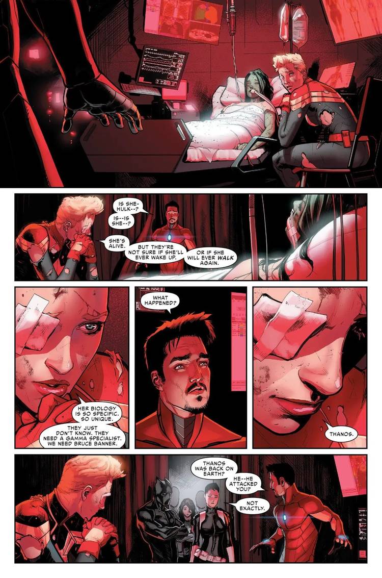 Tony is angry at Carol