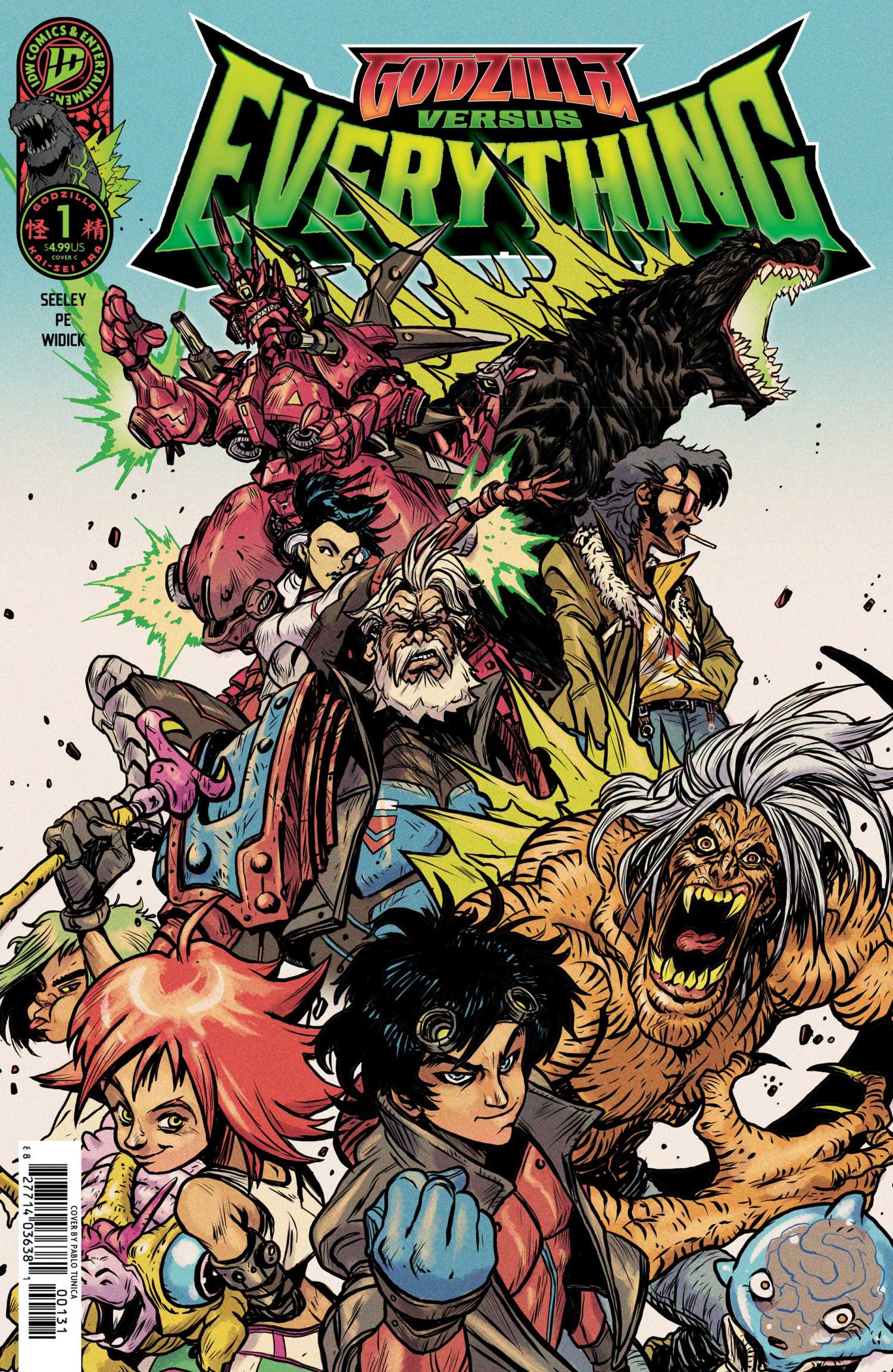 New Comic Series Godzilla Versus Everything Pits the Monster Against the World