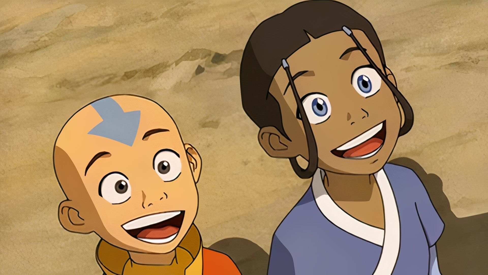 Happy-Aang-and-Katara
