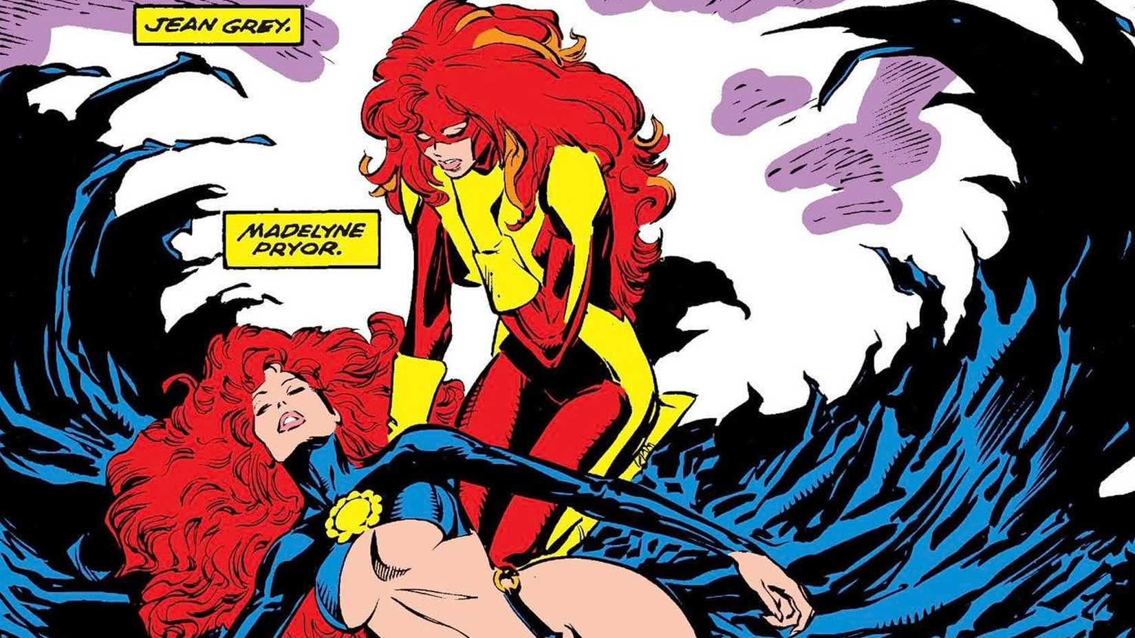 Jean Grey and Madelyne Pryor in the finale to Inferno