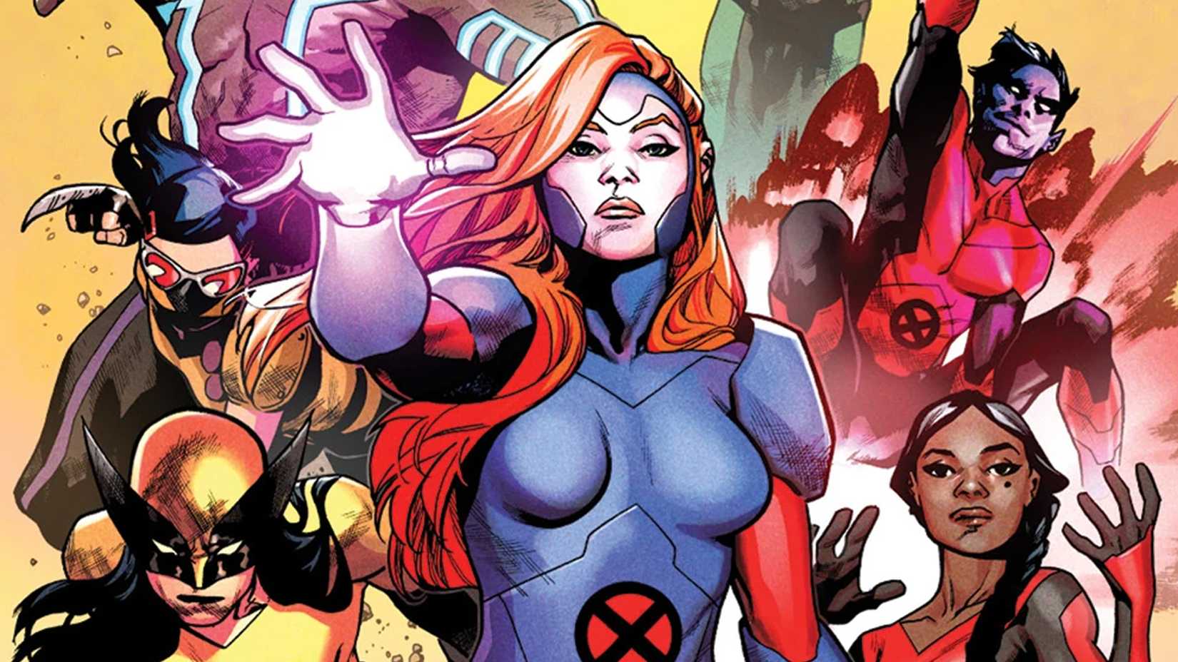 Jean Grey leading her own team in X-Men Red