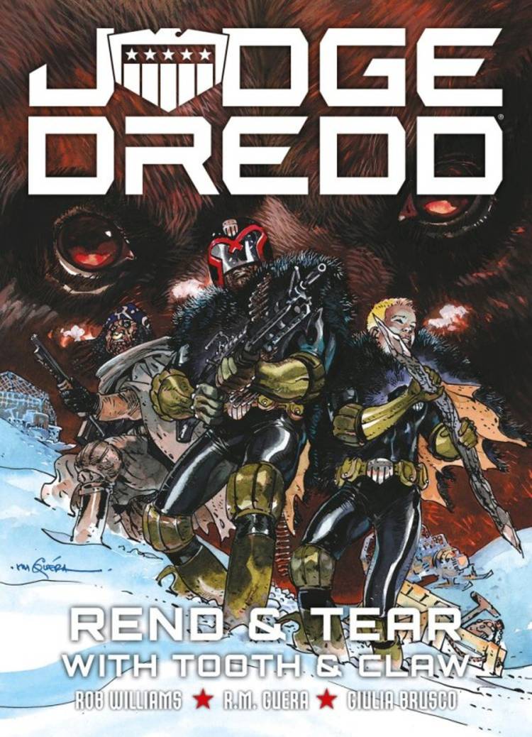 Judge Dredd: Rend & Tear with Tooth & Claw Trade Paperback Now Available