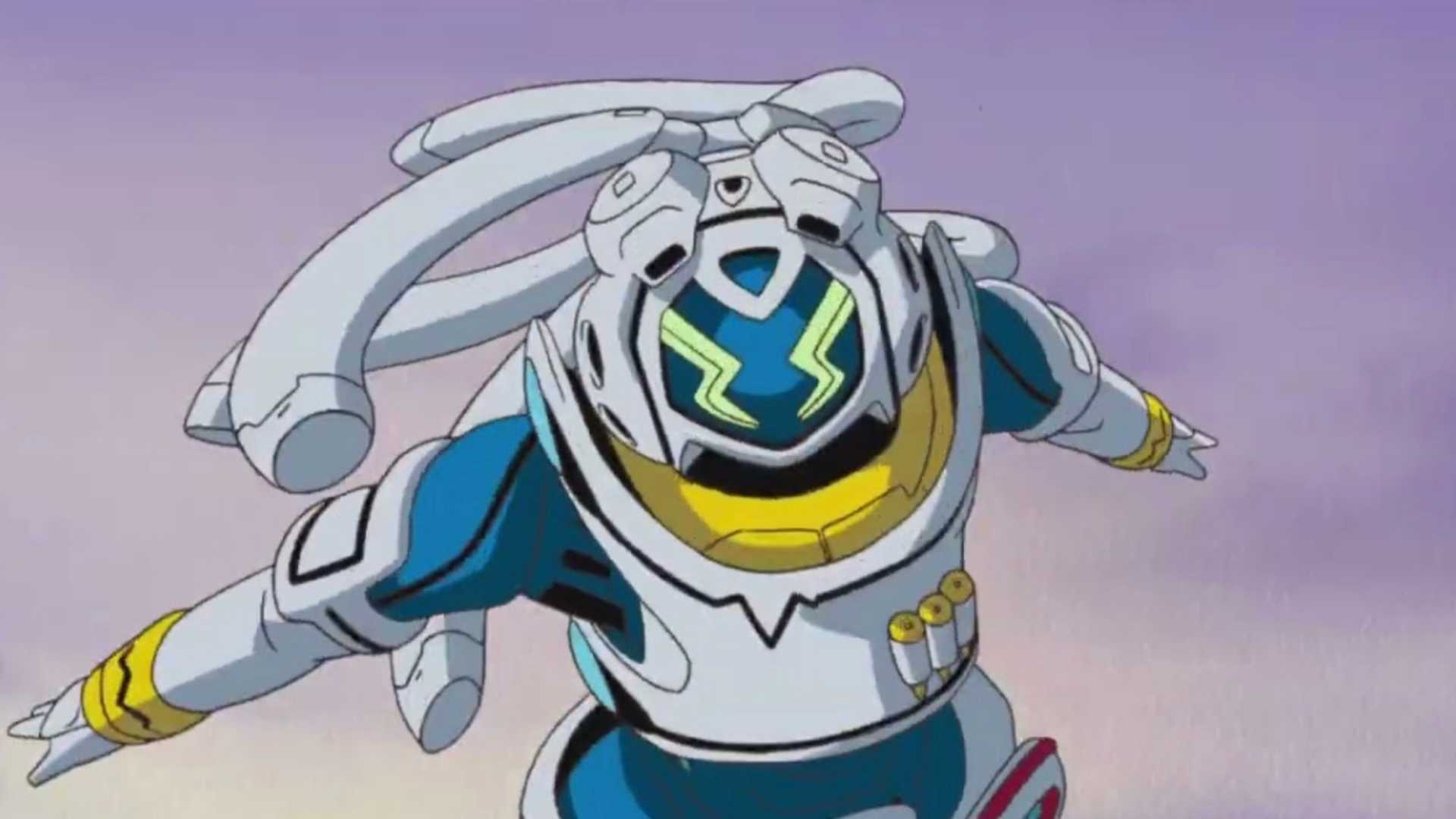 King Gainer attacks in Overman King Gainer.