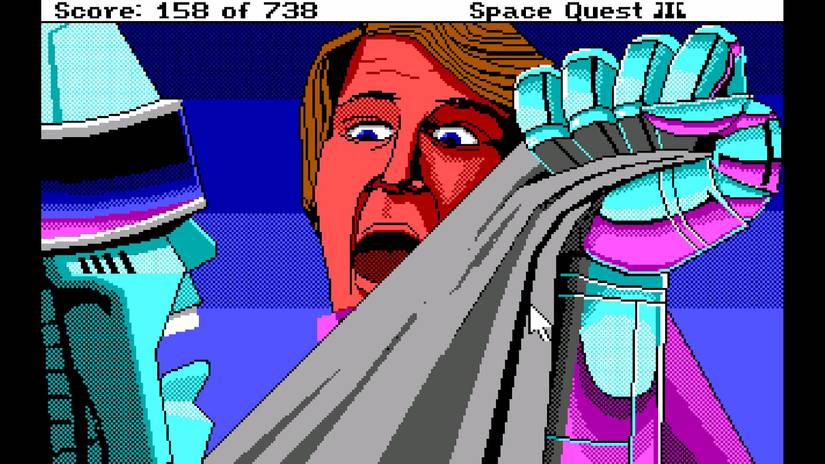 Space Quest III cutscene