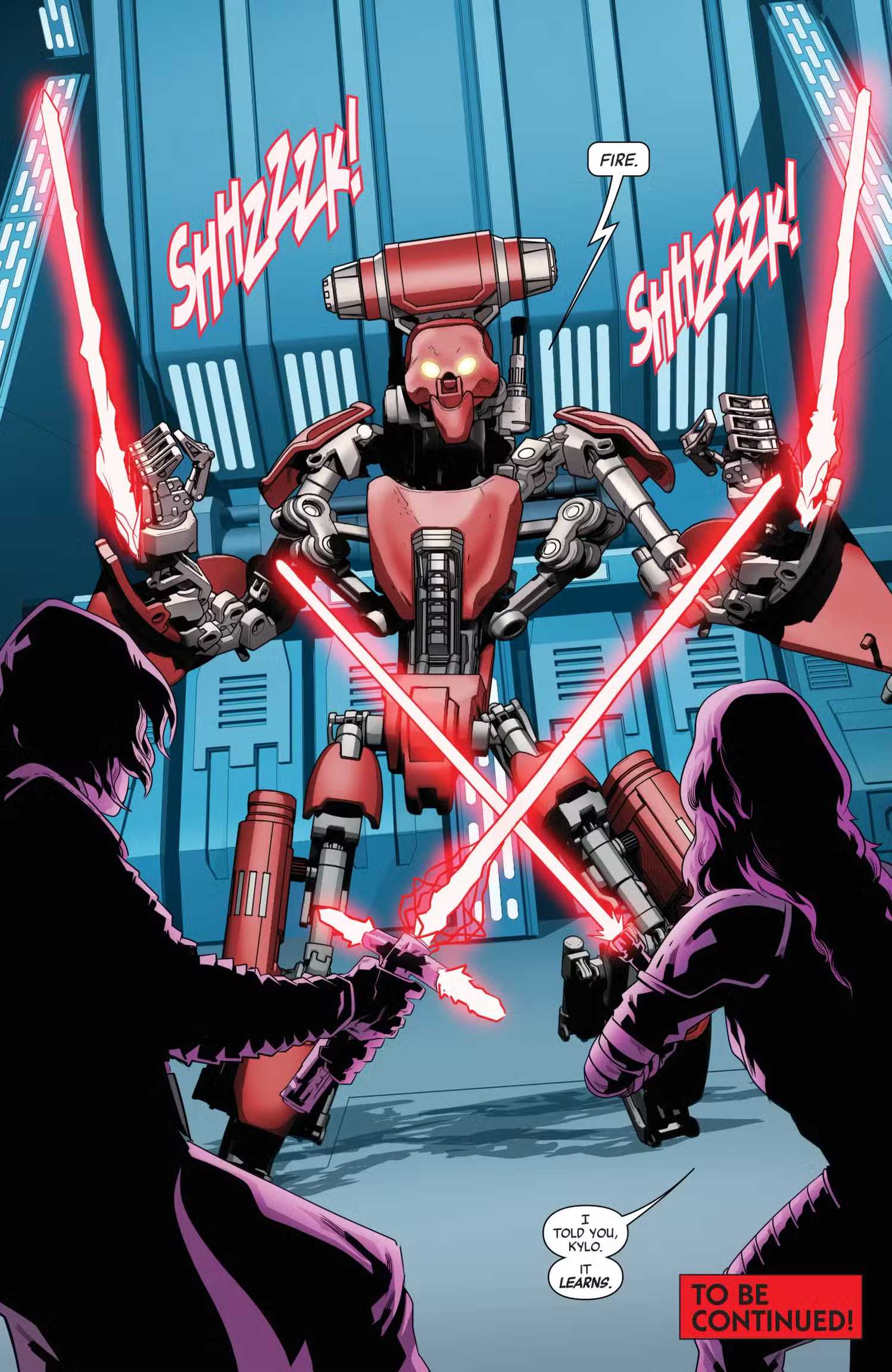 Star Wars Comic 'Fall of Kylo Ren' Features Droid Similar to The Incredibles' Omnidroid