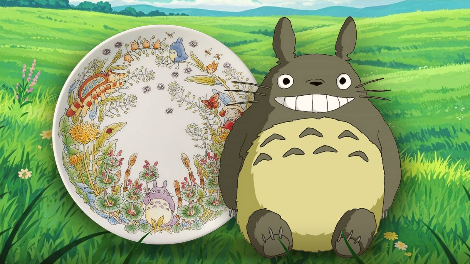 Studio Ghibli Brings Totoro's Forest Back to the Table With 3 Classic Kitchenware Designs From Its 21-Year-Old Collection