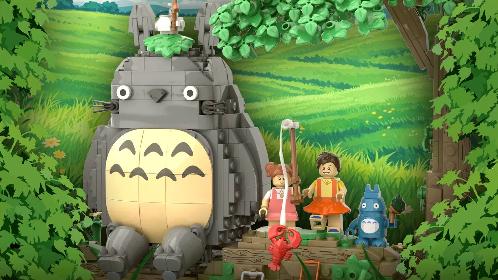 Studio Ghibli's My Neighbor Totoro 1988 LEGO Achieves Major Milestone