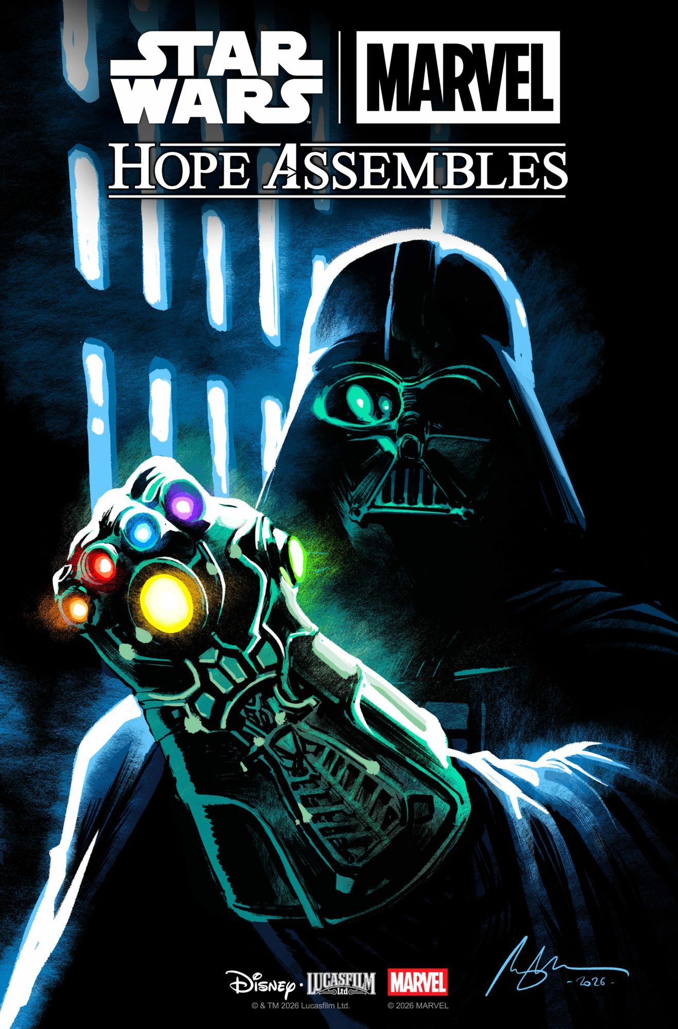 Marvel and Star Wars Crossover Comic 'Hope Assembles' Announced