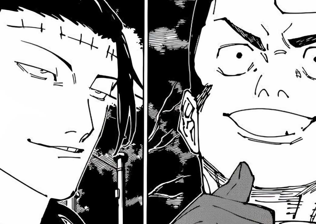 Takaba faces off against Kenjaku in the Jujutsu Kaisen manga