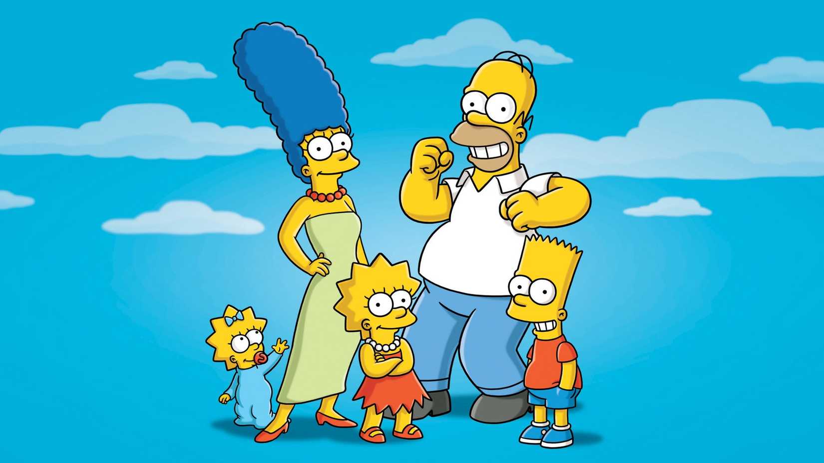 The Simpsons arcade art