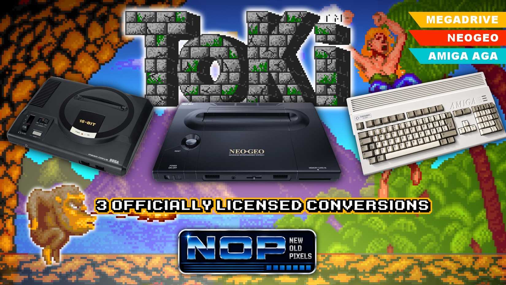 Toki Gets Brand-New Physical Release for Sega Genesis 37 Years Later