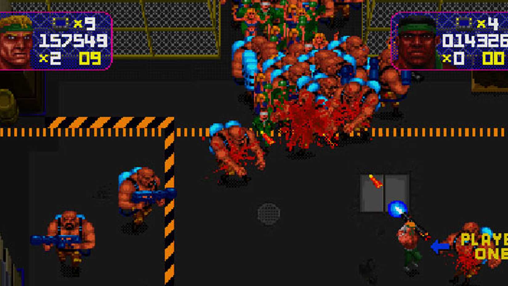 Total Carnage arcade gameplay