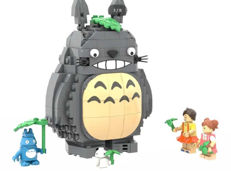 Studio Ghibli's My Neighbor Totoro 1988 LEGO Achieves Major Milestone