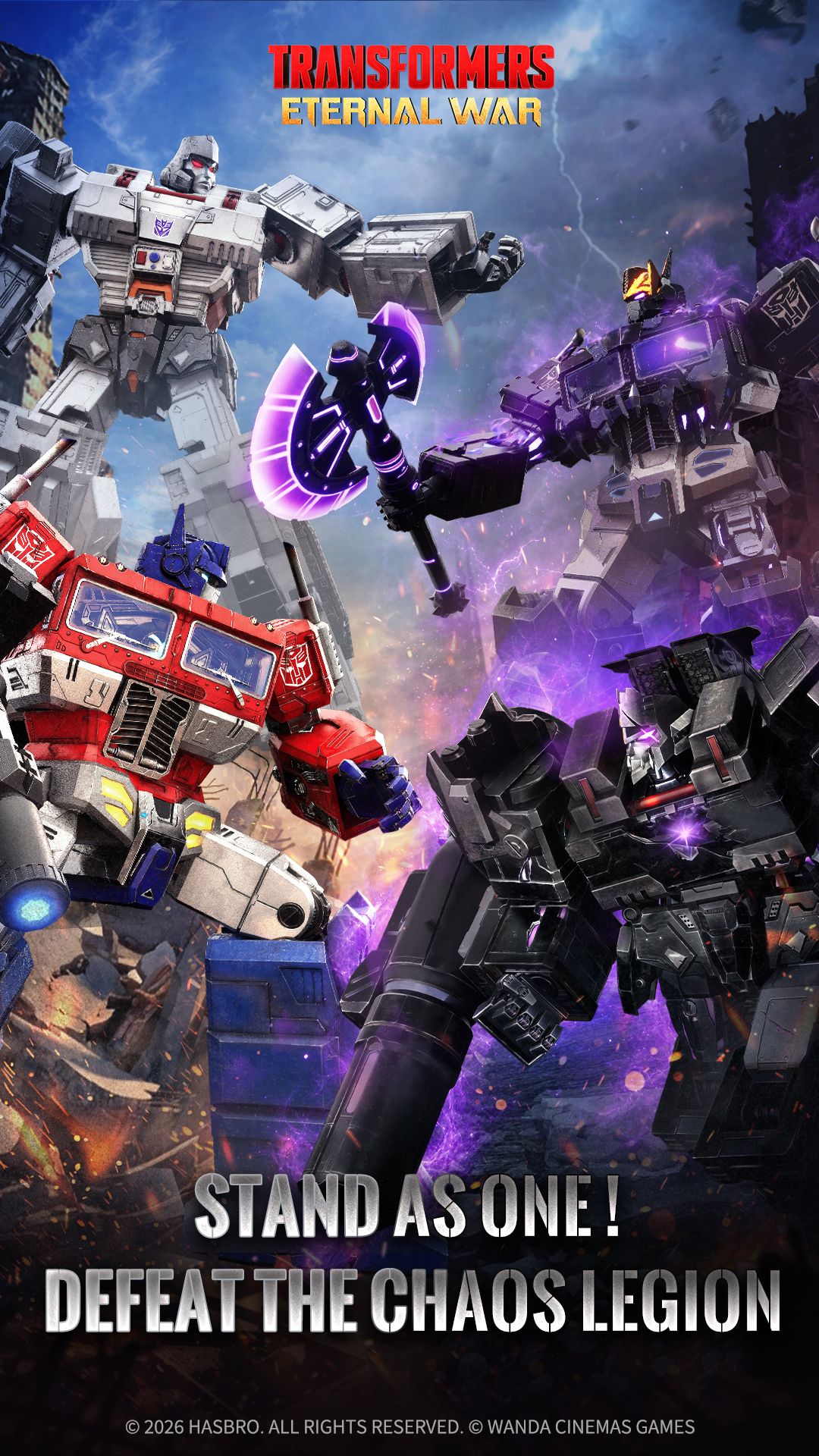 Transformers: Eternal War Mobile Game Launches Nov. 12 with New Trailer