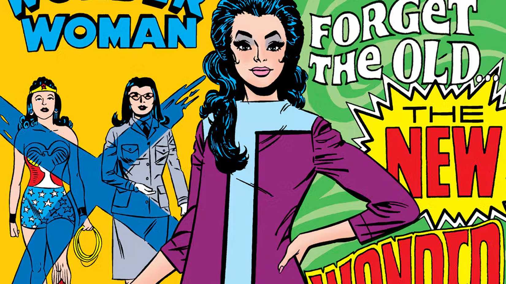 Wonder Woman during her mod era from the 60s and 70s