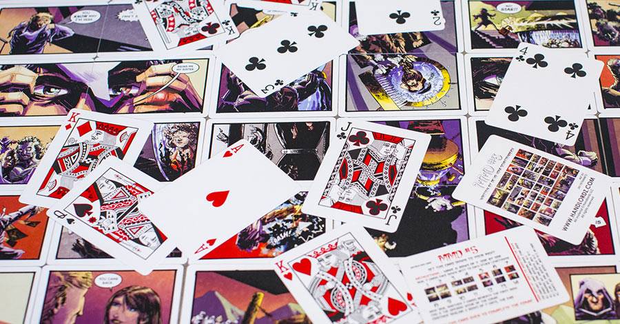 Making Magic With Comics on Cards