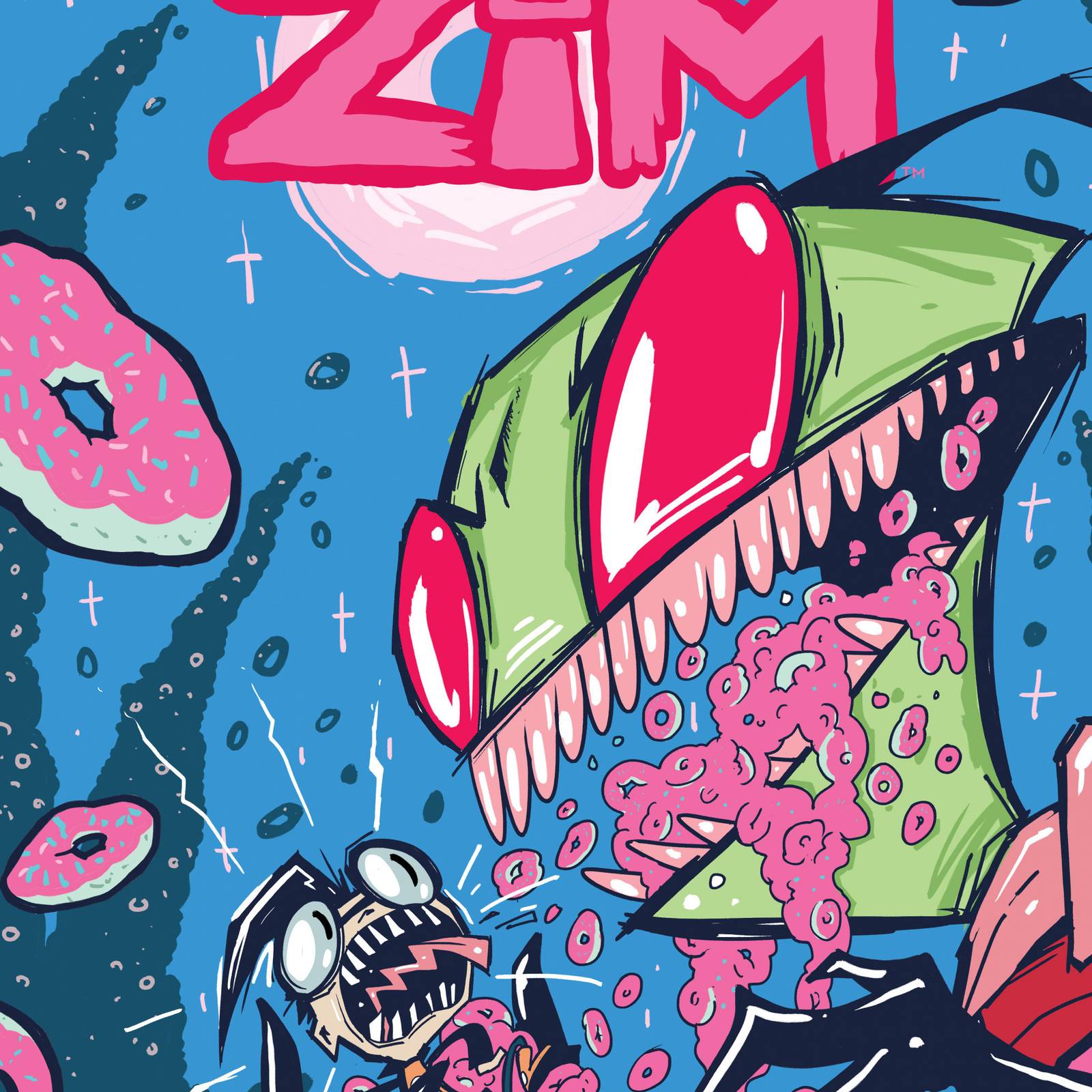 Nickelodeon Invader Zim This Is My Costume Hoodie | Connecticut Post Mall, image size:1600x1600