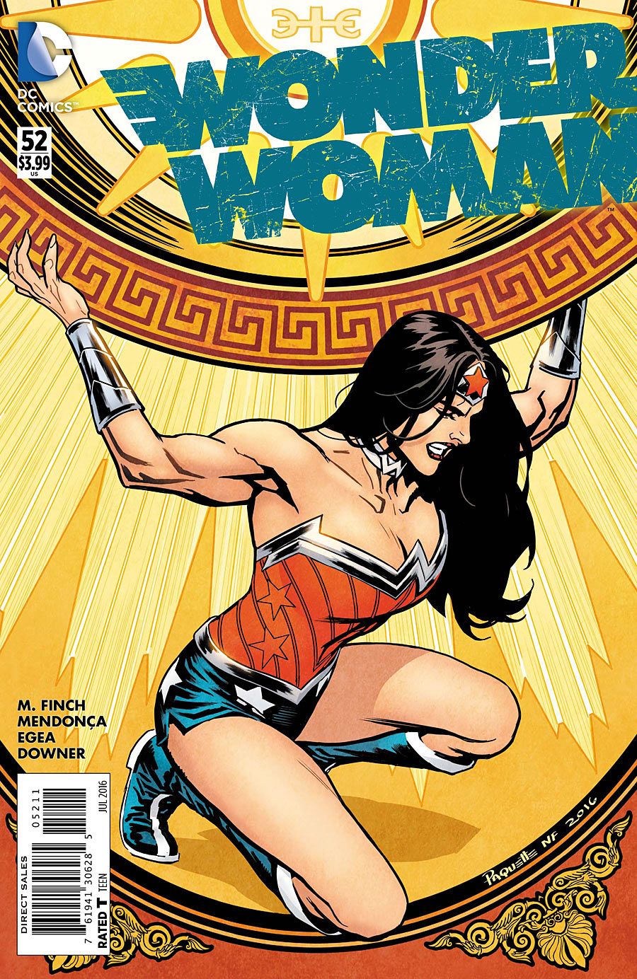 DC Comics Wonder Woman Underoos Sleepwear Juniors Tank Top and Underwear Set  - X-Large 