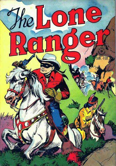 Bush Ranger Comic Character Thrilling Fridays of Yesteryear