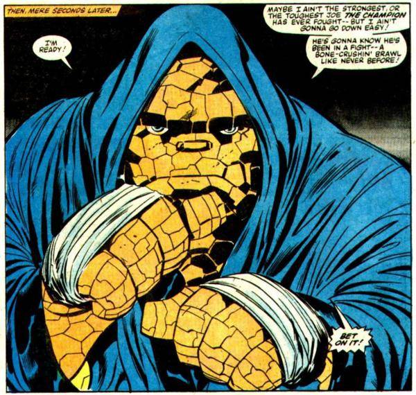 Thing Comic Boxing A Year of Cool Comic Book Moments - Day 156