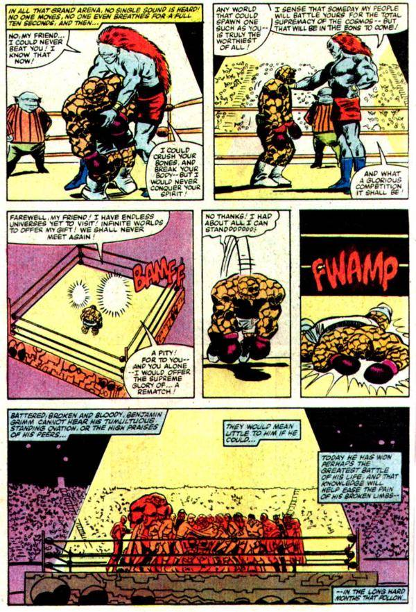 Thing Comic Boxing A Year of Cool Comic Book Moments - Day 156