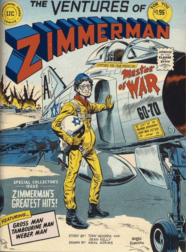 84 Bob Dylan Comic Book References