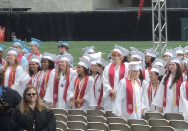 Saturday at Commencement
