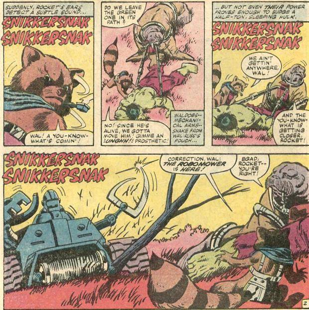 Comic Book Easter Eggs - Rocket Raccoon Easter Eggs!
