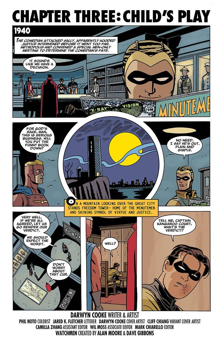 ...And the Superhuman Review - Before Watchmen: Minutemen #3