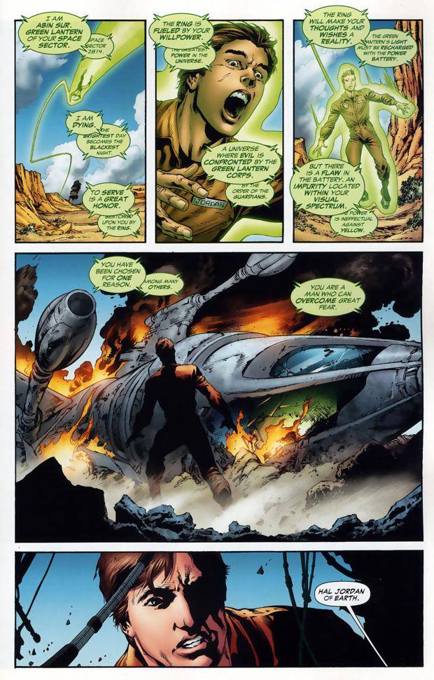 The Abandoned An’ Forsaked - So is Hal Jordan Really Without Fear or What?