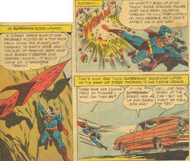 Mini Version Superman I Love Ya But You're Strange - That Time Superman Gained the Ability to ...