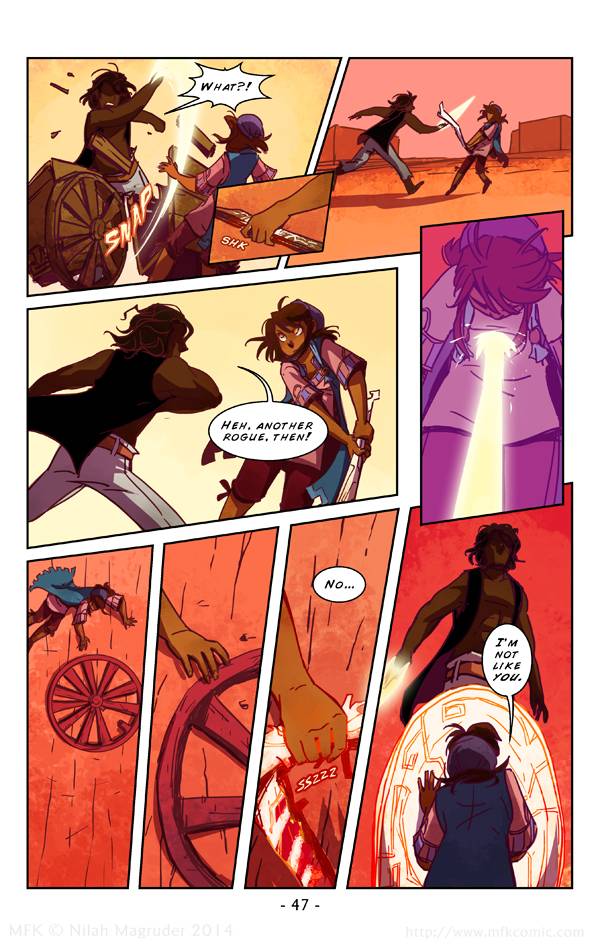 Month of Women in Comics - M.F.K.