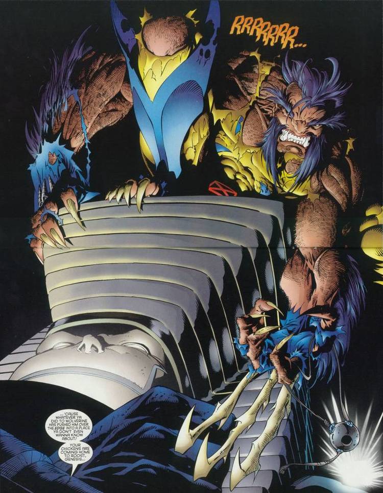 Abandoned Love: Remember How Wolverine Went Feral And Lost His Nose And ...