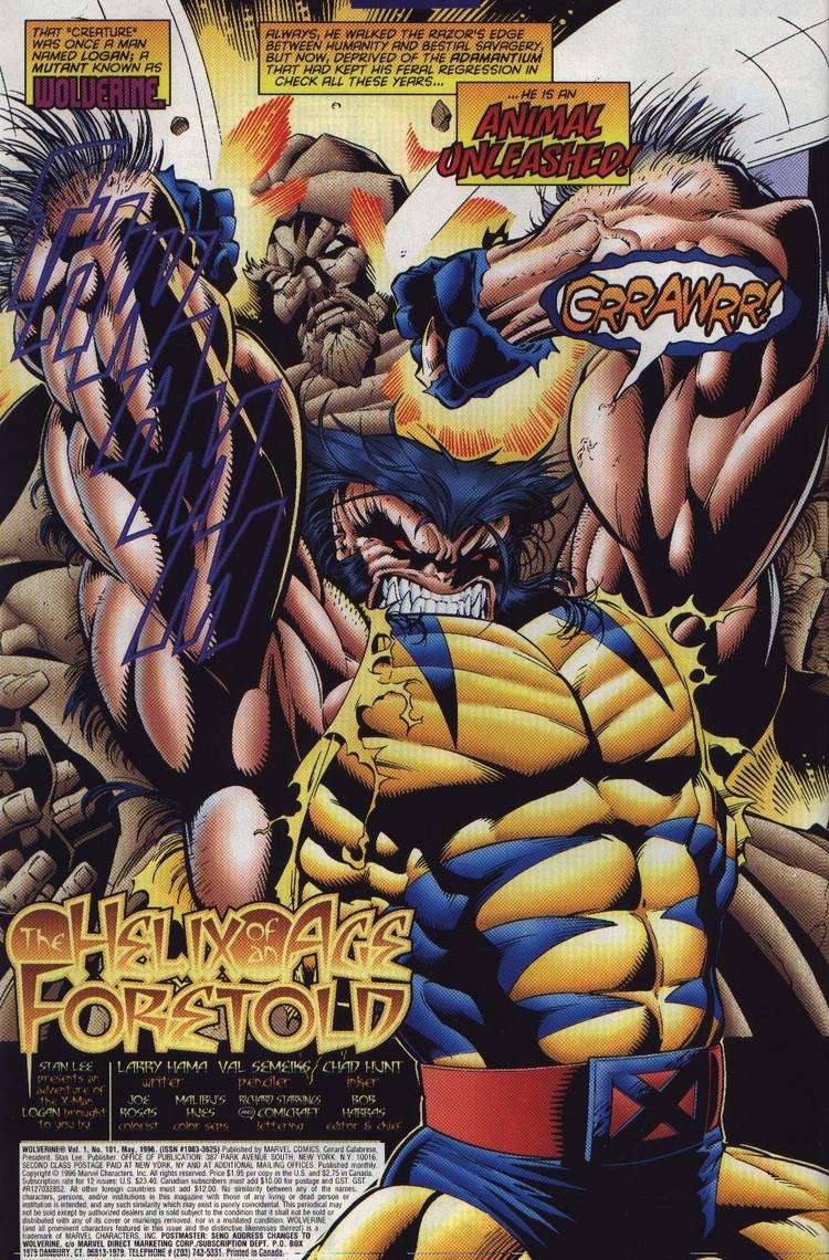 Abandoned Love: Remember How Wolverine Went Feral And Lost His Nose And ...