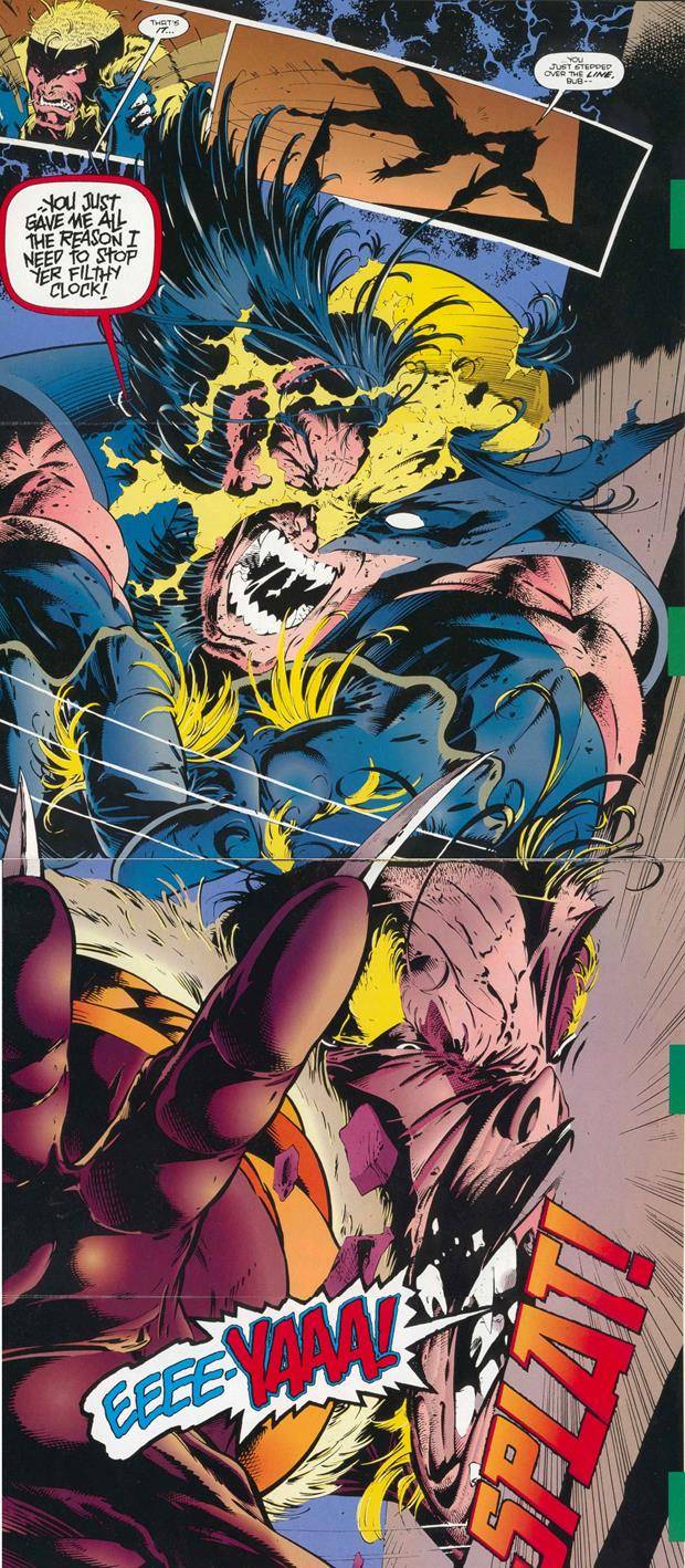 Abandoned Love: Remember How Wolverine Went Feral And Lost His Nose And ...