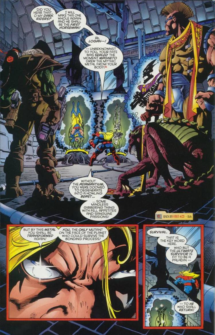 Abandoned Love: Remember How Wolverine Went Feral And Lost His Nose And ...